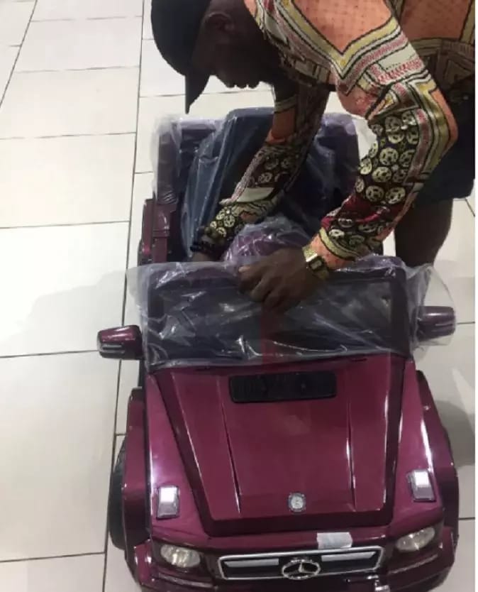 Tonto Dikeh's friend spends life savings to get her son expensive birthday gift (Photo)