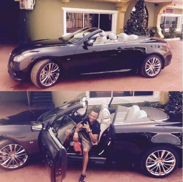 Mark Angel Comedy: Actor, Denilson Igwe Shows Off New Ride