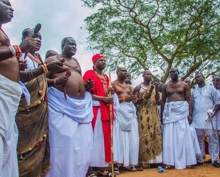 Photos: 'Strange' Scenes From Coronation Of Oba In Benin Kingdom