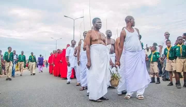 Photos: 'Strange' Scenes From Coronation Of Oba In Benin Kingdom