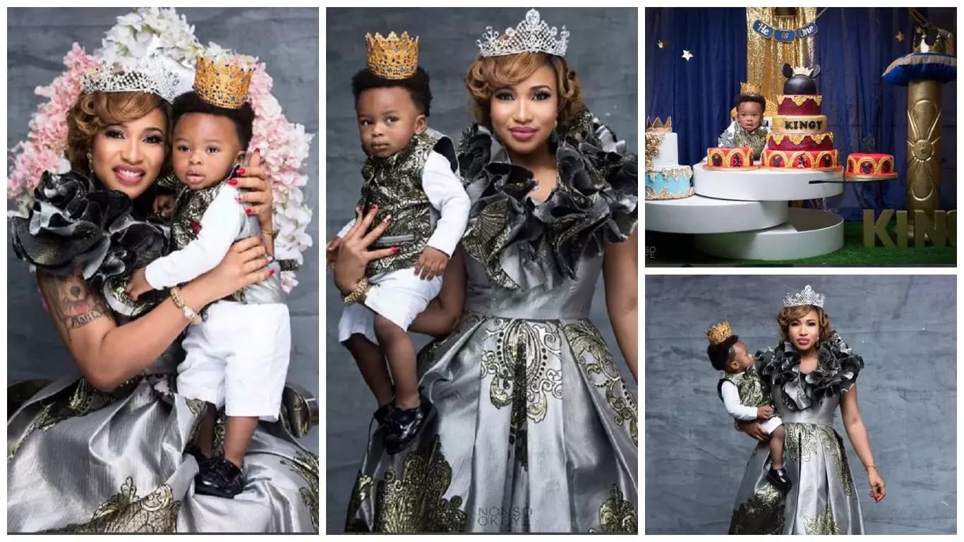 Tonto Dikeh's friend spends life savings to get her son expensive birthday gift (Photo)