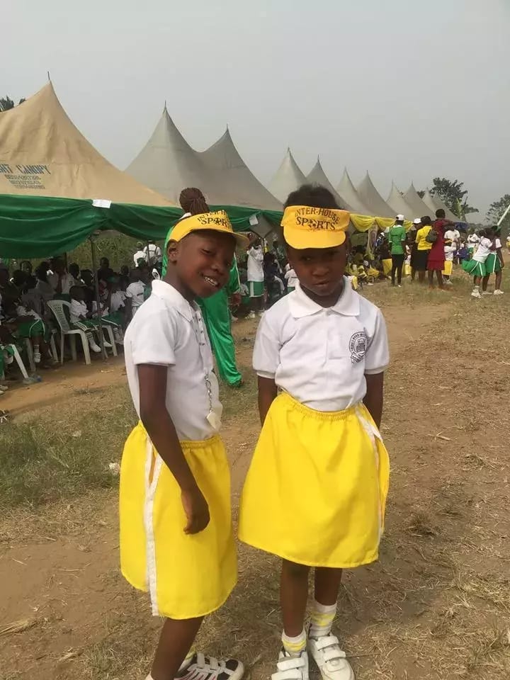 How cute! Little Emmanuella slays in inter-house sport outfit (Photo)
