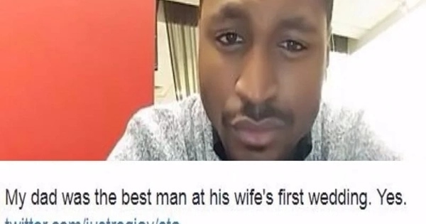 Man marries woman years after playing best man role at her wedding
