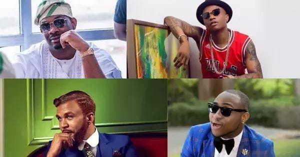 Davido, Wizkid, Jidenna, Don Jazzy On Forbes Top 10 Richest African Musicians (See Full List)