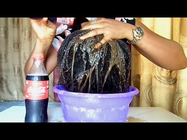 Nigerian Lady Used Coca-Cola To Wash Her Hair And This Happened (Watch Video)