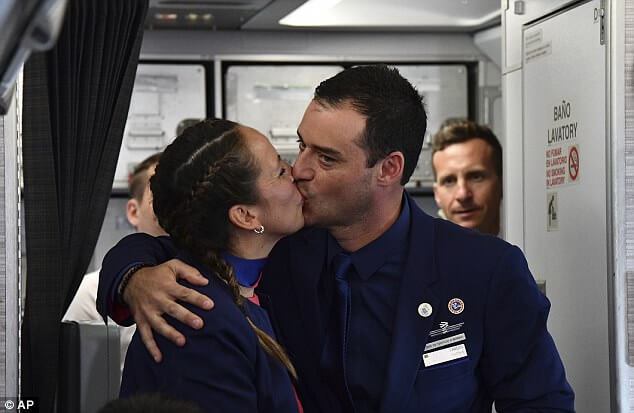 This Couple Were On The Same Flight As Pope Francis So They Asked Him To Marry Them!