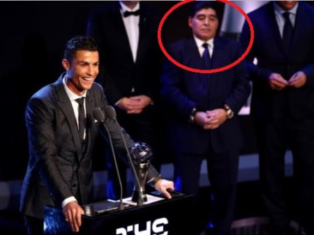 'Giving FIFA Award To Ronaldo And Not Messi, hurt My Soul' - Argentine Football Legend, Diego Maradona