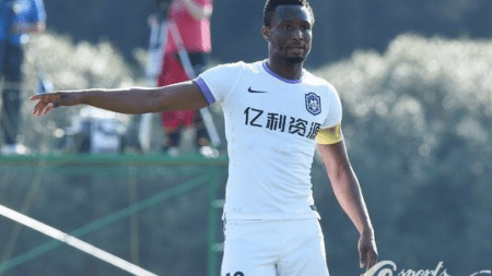 John Obi Mikel's Football Club Tianjin Teda Survive Relegation in China