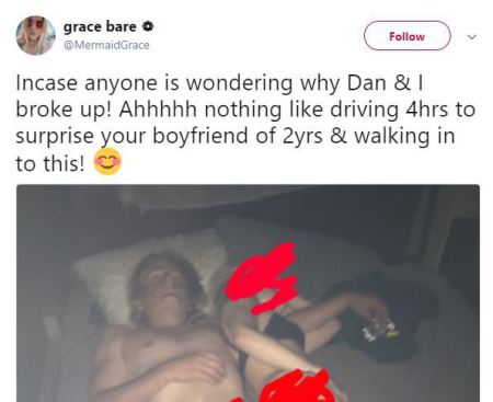 Lady Drives 4 Hours To Pay Her Boyfriend A Surprise Visit, Only To Catch Him In Bed Pants Down With Another Girl