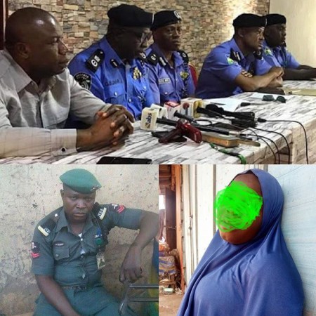 Justice Atlast: Nigerian Policeman Accused Of Abducting And Raping a 14-yr-old Girl, Arrested