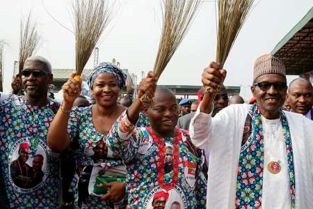 Son Of Late Biafran Leader, Emeka Ojukwu Jnr Dumps His Father's Party APGA, And Joins APC (Photos)