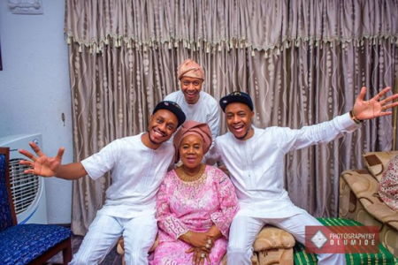 Heart-Melting Birthday Photos Of Nigerian Triplets Who Just Turned 40