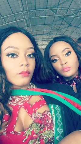 Nigerian Slay Twins Celebrates After Graduating With BSc Degree In Accounting And B. Pharmacy (Photos)
