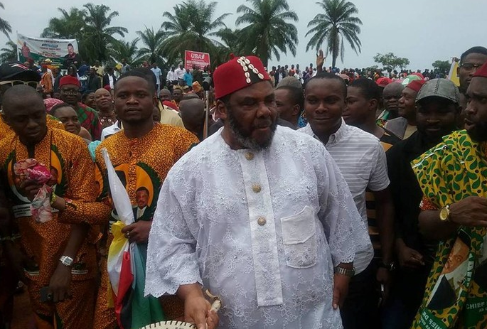 Pete Edochie Steps Out In Style At The Flagging Off Ceremony Of Anambra Airport (Photos)