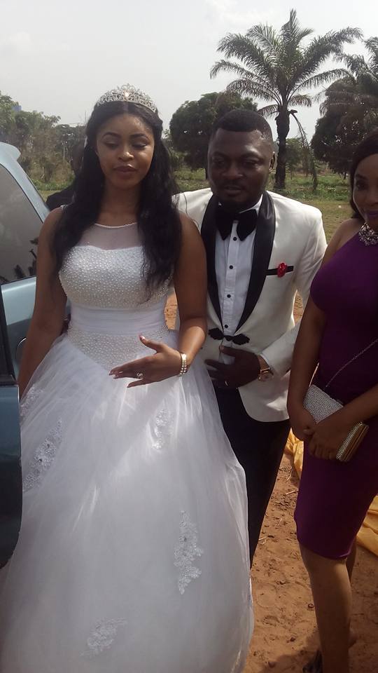 Regina Daniels & Osita Iheme on maid of honour & best man duty as Prince Nwafor weds (Photos)
