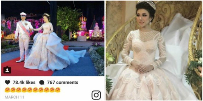 See The Most Liked Wedding Dress Of All Time On Instagram (Photos)