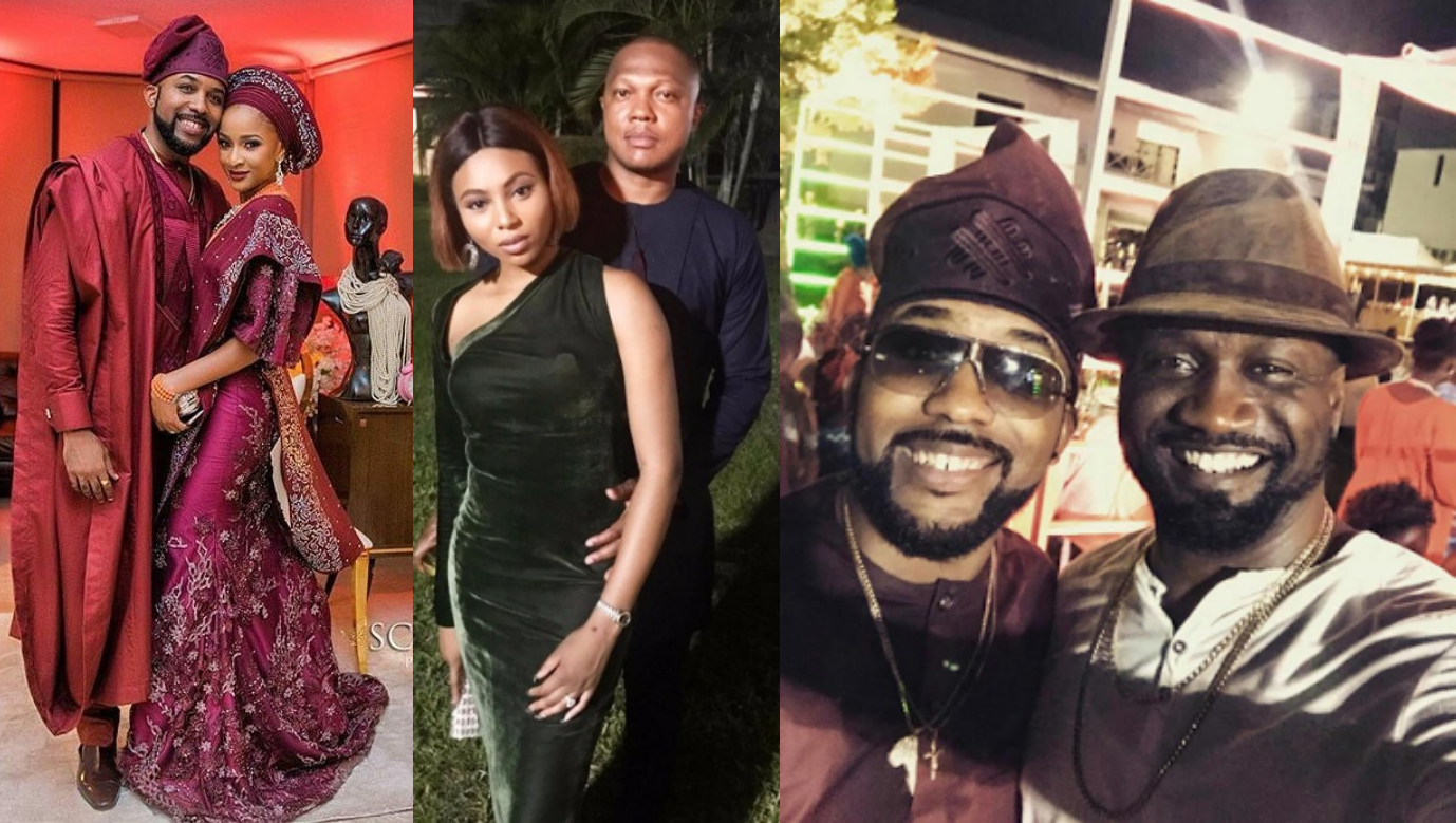 Photos: Peter Okoye, Kemi Adetiba, Teebillz, Lynxxx, Stephaine Coker & More attend Banky & Adesua's after-party