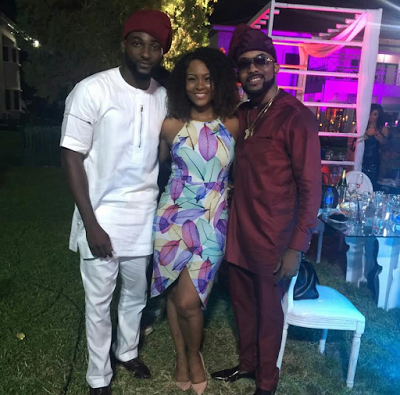 Photos: Peter Okoye, Kemi Adetiba, Teebillz, Lynxxx, Stephaine Coker & More attend Banky & Adesua's after-party