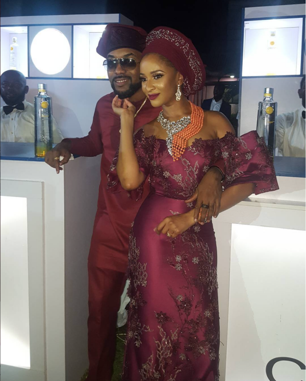 Official Photos From Banky W and Adesua Atomi's Introduction