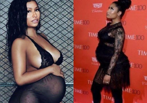 Nicki Minaj Teases Fans With Pregnancy Photos