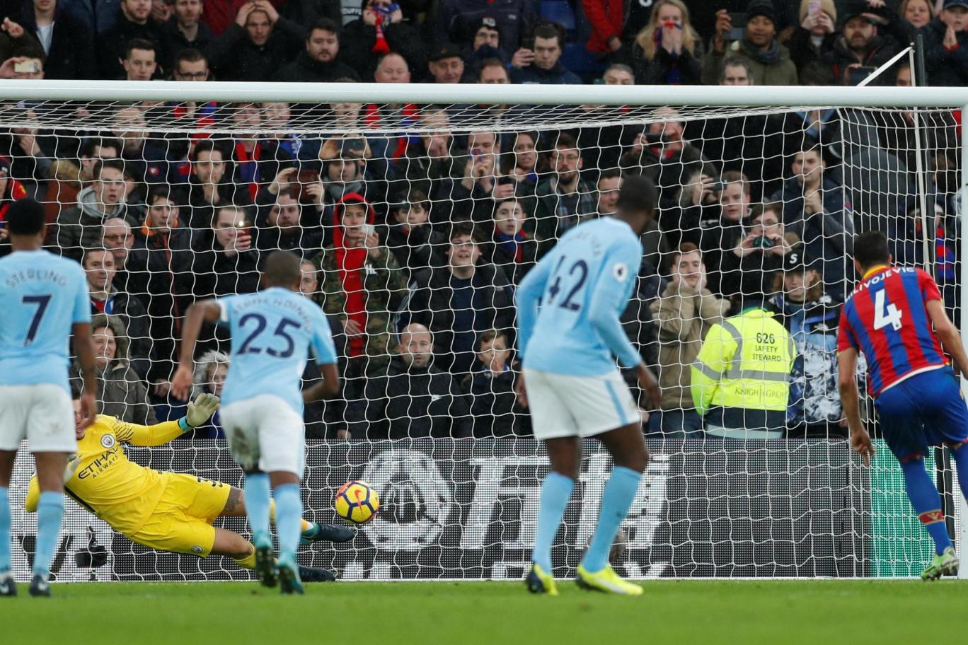 Crystal Palace Ends Manchester City's Winning Streak With A Crunching Draw