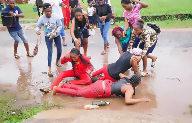 See How These Ladies Who Are About To Graduate Were Celebrated By Their Friends - PHOTOS!