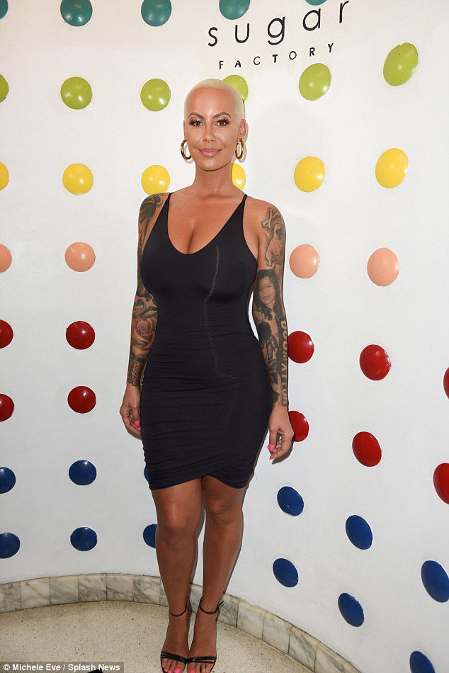 Amber Rose Flaunts Her Amazing Curves in New Photos