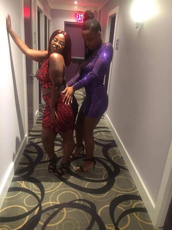 Two slay queens end up in toilet after an all night party (Photos)