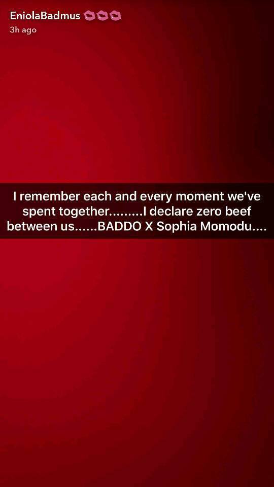 'Go and Sin No More'- Eniola Badmus Forgives Sophia Momodu After Snapchat Beef