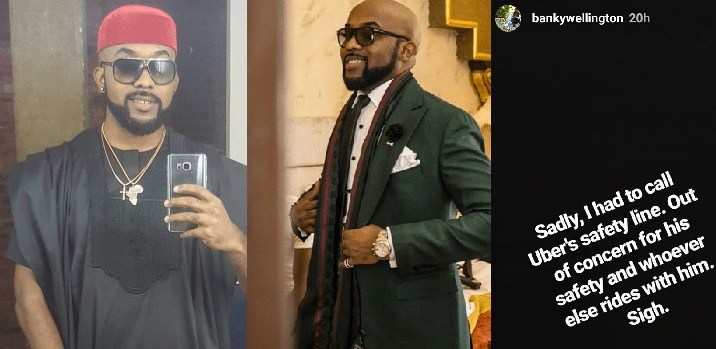 Singer Banky W Helps His Uber Driver Who Has Parkinson Disease (Photos/video)