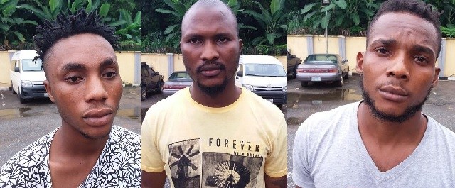 EFCC arrests 4 yahoo boys in Edo State (Photos)