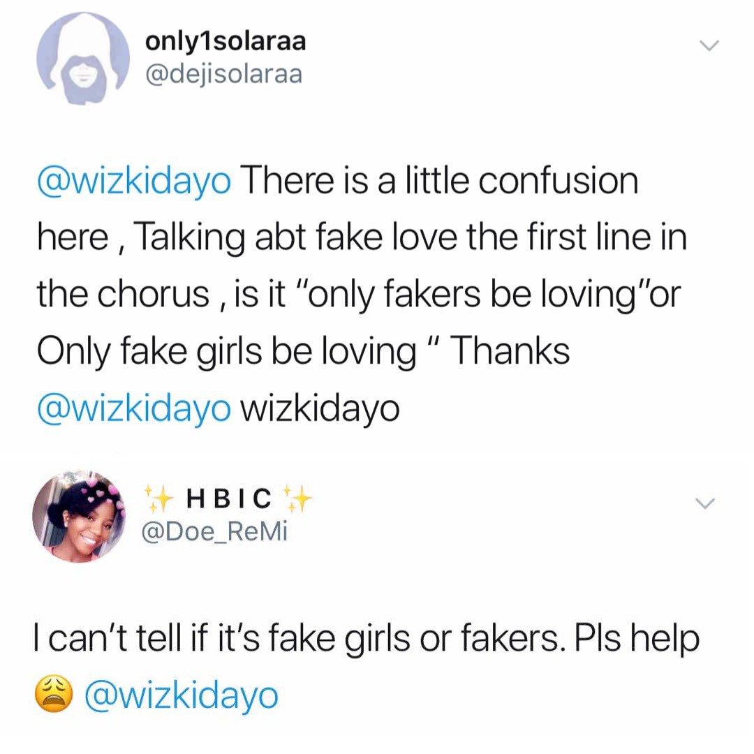 'Fakers or Fake Girls?'... Nigerians Are Confused Over Duncan Mighty and Wizkid's 'Fake Love' Song