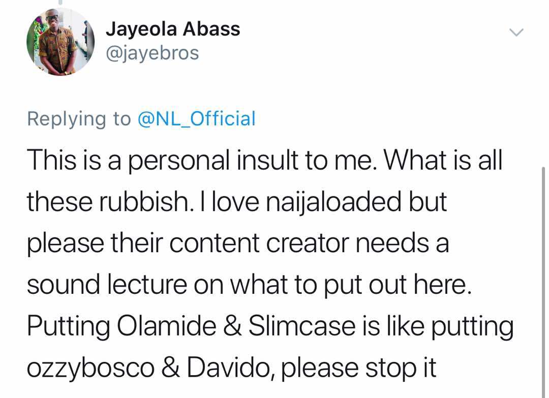 Olamide Reacts After He Was Compared To Slimcase