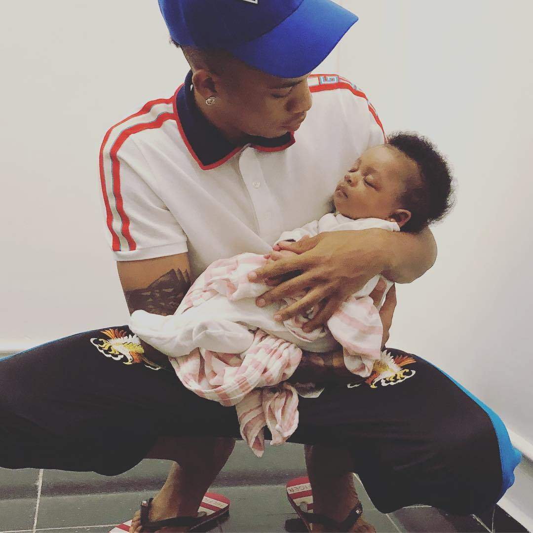Tekno Shares Adorable Photo with his daughter, Skye
