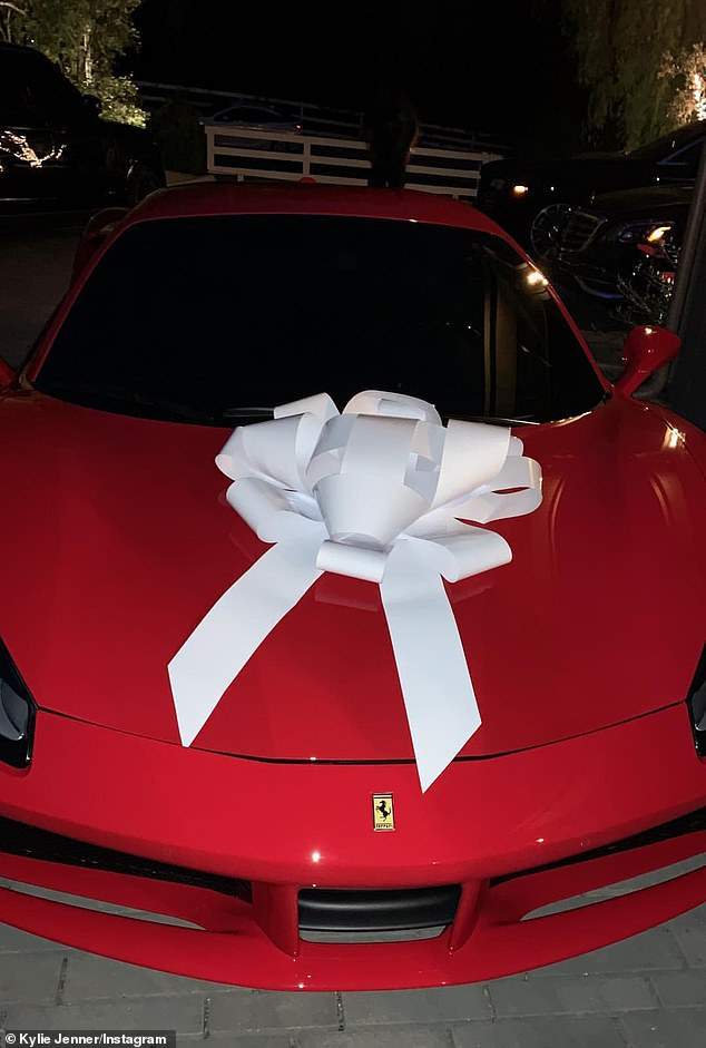 Kylie Jenner surprises mum Kris Jenner with brand new Ferrari 488 for her 63rd birthday