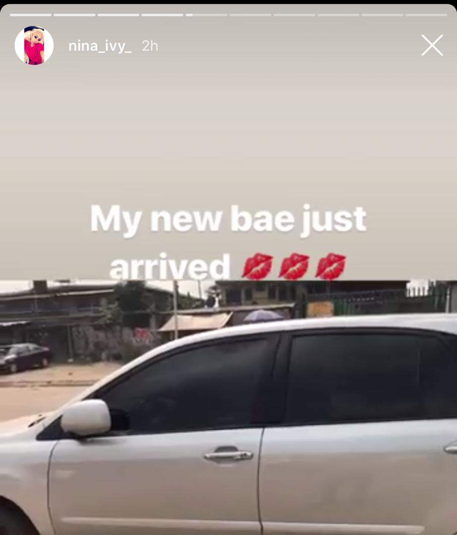 Nina buys herself a Lexus SUV