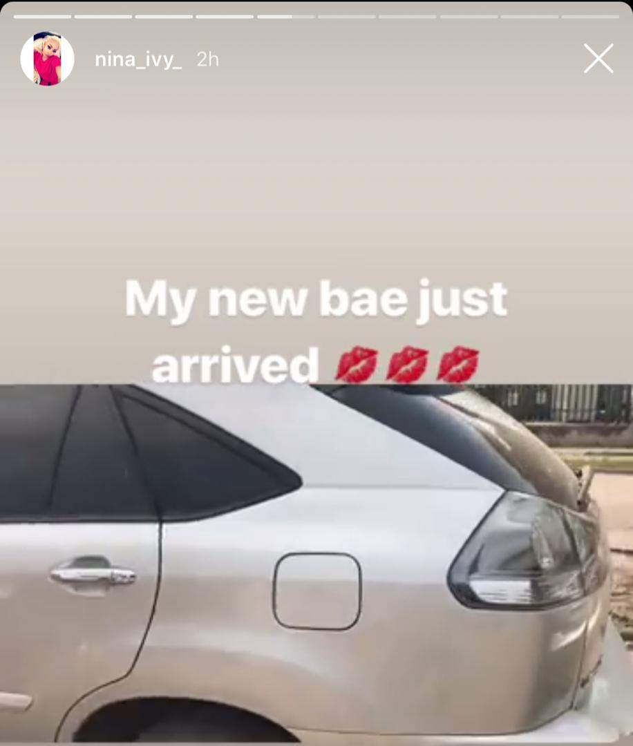 Nina buys herself a Lexus SUV
