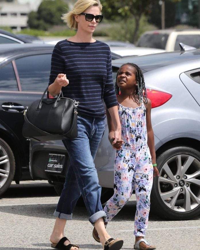 American Actress, Charlize Theron reveals why she's raising her 7-year-old son as a girl