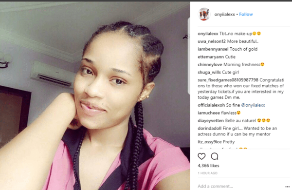 Actress Onyii Alex Replies Crazy Fan Who Asked If He Can Drink Her Urine