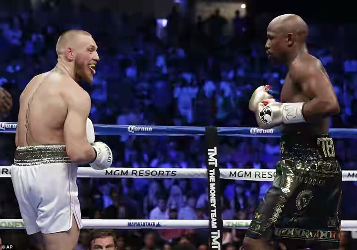 Moment Mayweather Won As He Knocked Out Mcgregor In The 10th Round