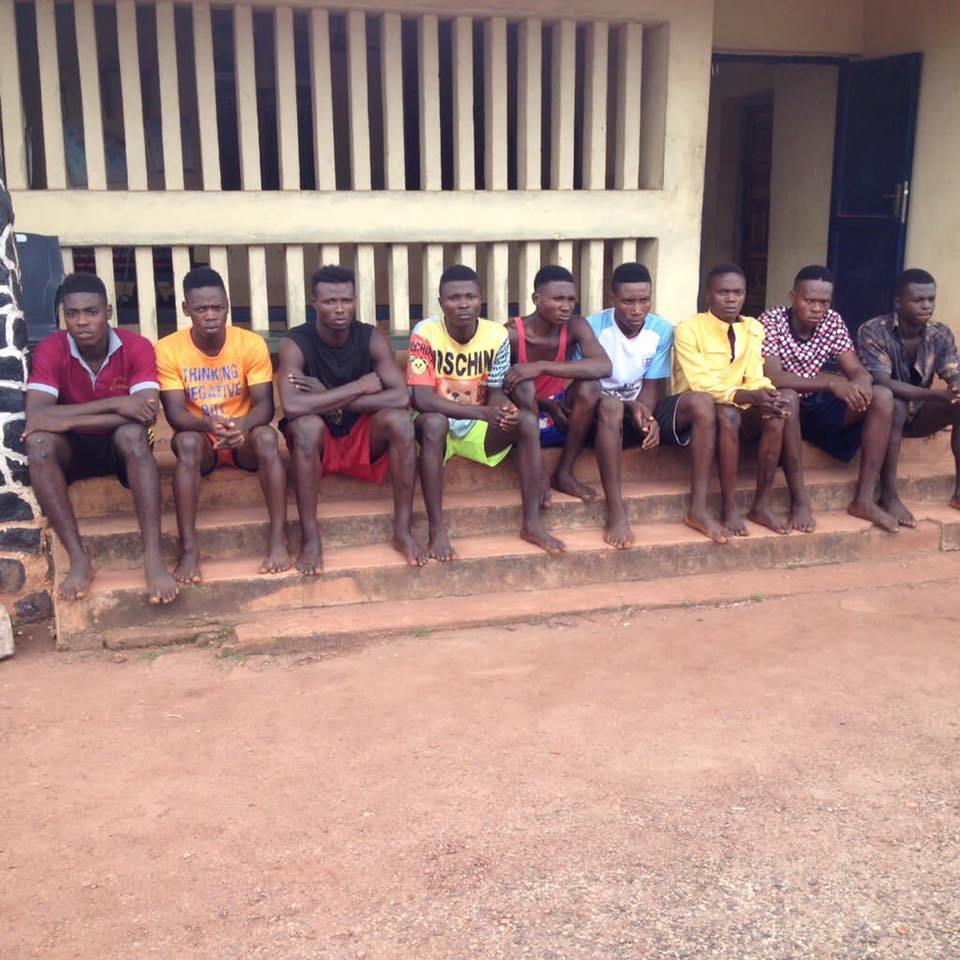 Young Men Who Specialize In Raping Women At Night Vigils Arrested In Enugu