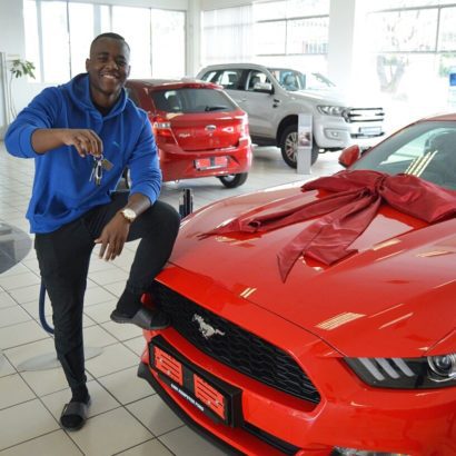 Man Receives A Ford Mustang From His Mother For His 21st Birthday (Photos)