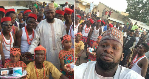 Kano State Residents Dress In Igbo Attires, Assures Safety To Igbos Residing In The State (Photos)