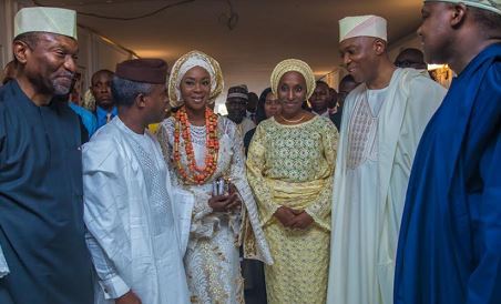 Photos From Bukola Saraki's Daughter's Wedding.