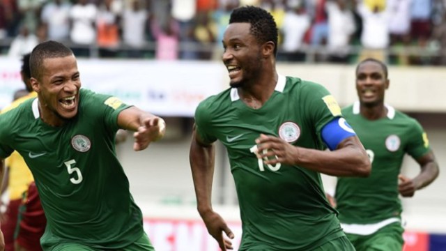 CAF Congratulates Super Eagles As They Become First African Team To Qualify For FIFA 2018 World Cup Russia.