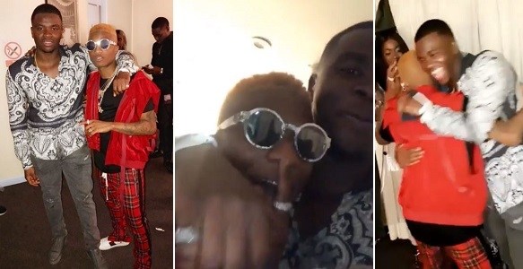 'Man's Not Hot' Star, Michael Dapaah Hangs Out With Wizkid. (VIDEO)