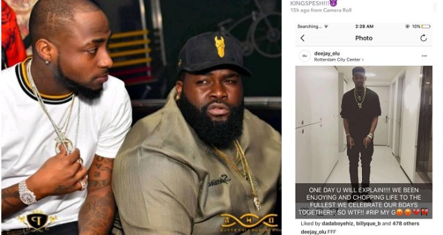 "I Disagree! Ask Them What They Used Him For" - Davido's Hypeman, Spesh Reacts To DJ Olu's Death.