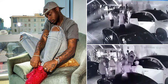 Davido releases CCTV footage from the Night Tagbo died, releases statement