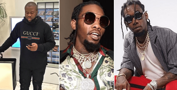 Move Aside Hushpuppi! Gucci Gifts Migos's Offset With 30% Discount On Their Wares For LIFE!!