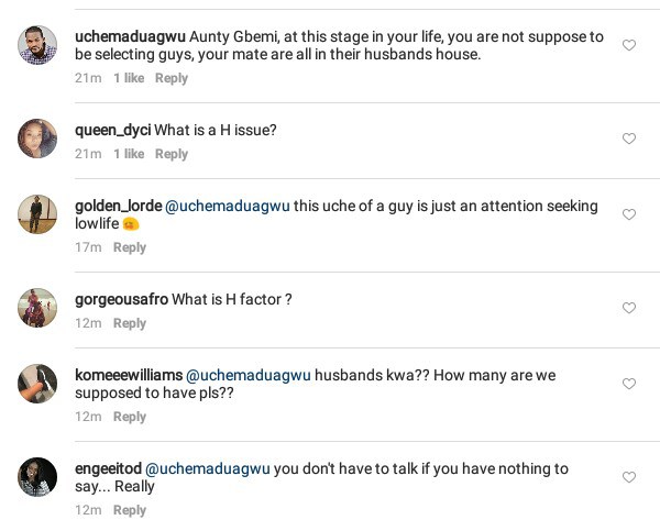 'Your Mates Are All In Their Husband's House' - Attention Thirsty Uche Maduagwu Shades OAP Gbemi.